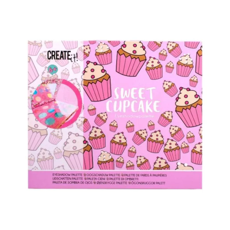 Create It! Παλέτα Με 12 Σκιές Ματιών Sweet Cupcakes