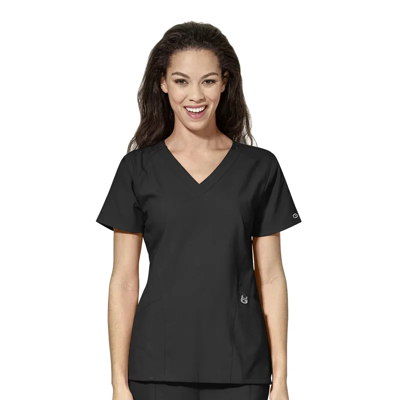 Μπλούζα Γυναικεία Yγειονομικών W123 V-Neck Wonderwink Black