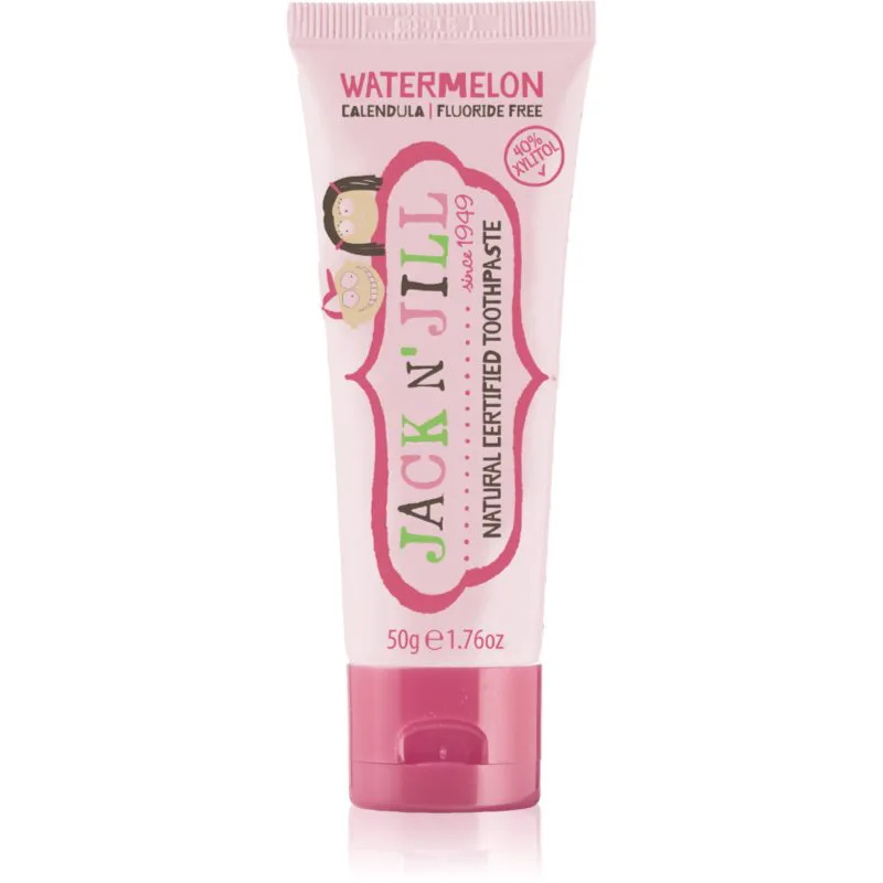 Jack N’ Jill Toothpaste Watermelon παιδική οδοντόκρεμα 6m+ 50 γρ
