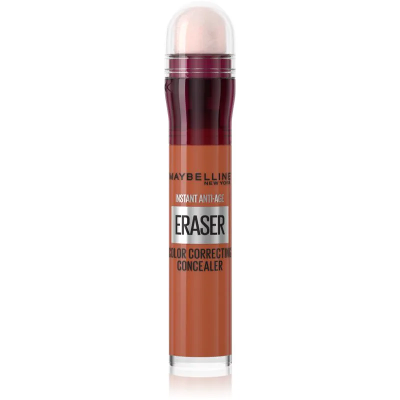 MAYBELLINE NEW YORK Instant Anti Age Eraser Υγρό καλυπτικό με σφουγγαράκι εφαρμογής απόχρωση Πορτοκαλί 6.8 ml