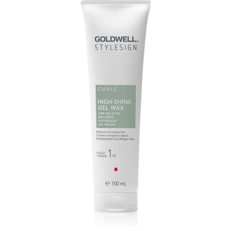 Goldwell StyleSign High-shine Gel Wax τζελ κερί για σπαστά και σγουρά μαλλιά 100 ml