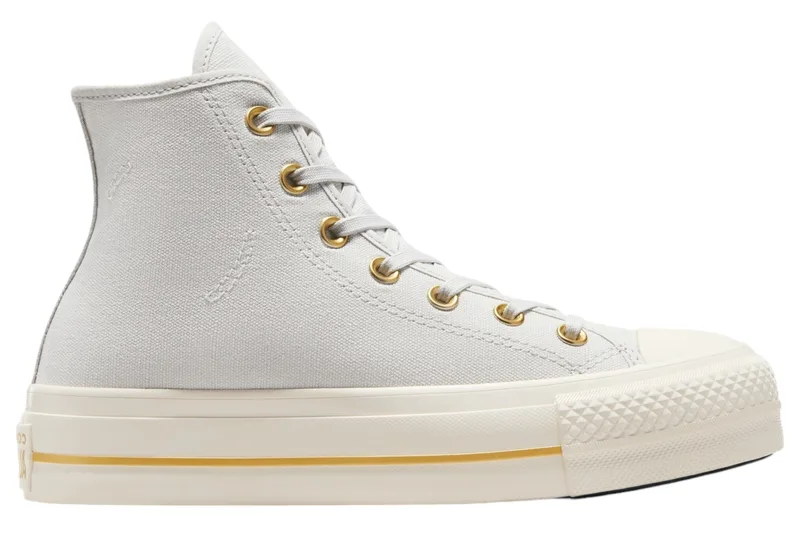 Sneaker Converse Chuck Taylor All Star Lift Platform Tailored Lines A08237C-BARELY GREY-EGRET-GOLD Γυναικείο