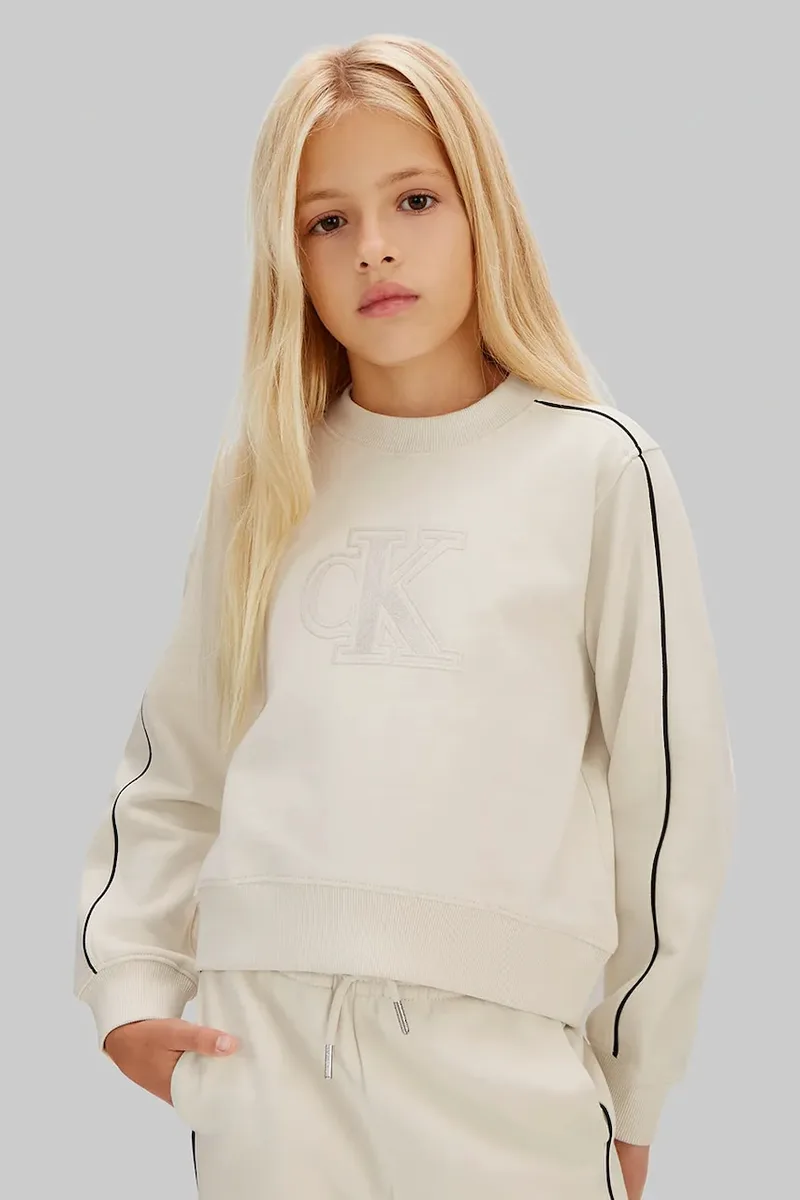 Παιδική βαμβακερή αθλητική φόρμα Calvin Klein Jeans