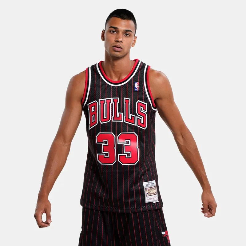 Mitchell & Ness Swingman Scottie Pippen Chicago Bulls 1995-1996 Ανδρική Φανέλα (9000107835_1469)