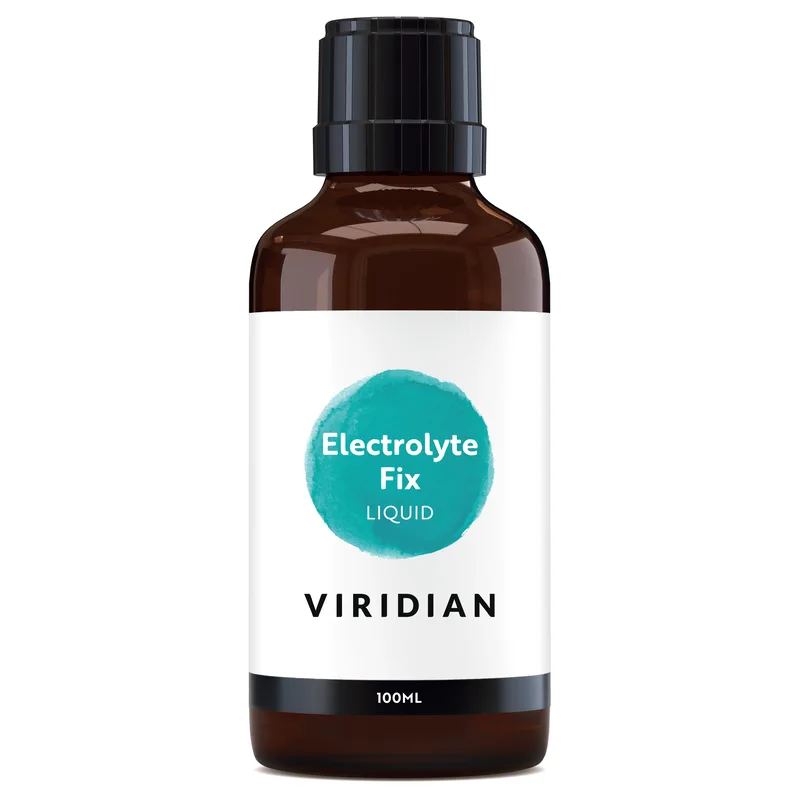 Viridian Electrolyte Fix Liquid Συμπλήρωμα Διατροφής Φόρμουλας Ηλεκτρολυτών σε Πόσιμο Υγρό για Ηλεκτρολυτική Ισορροπία Κατά της Κούρασης & Κόπωσης 100ml