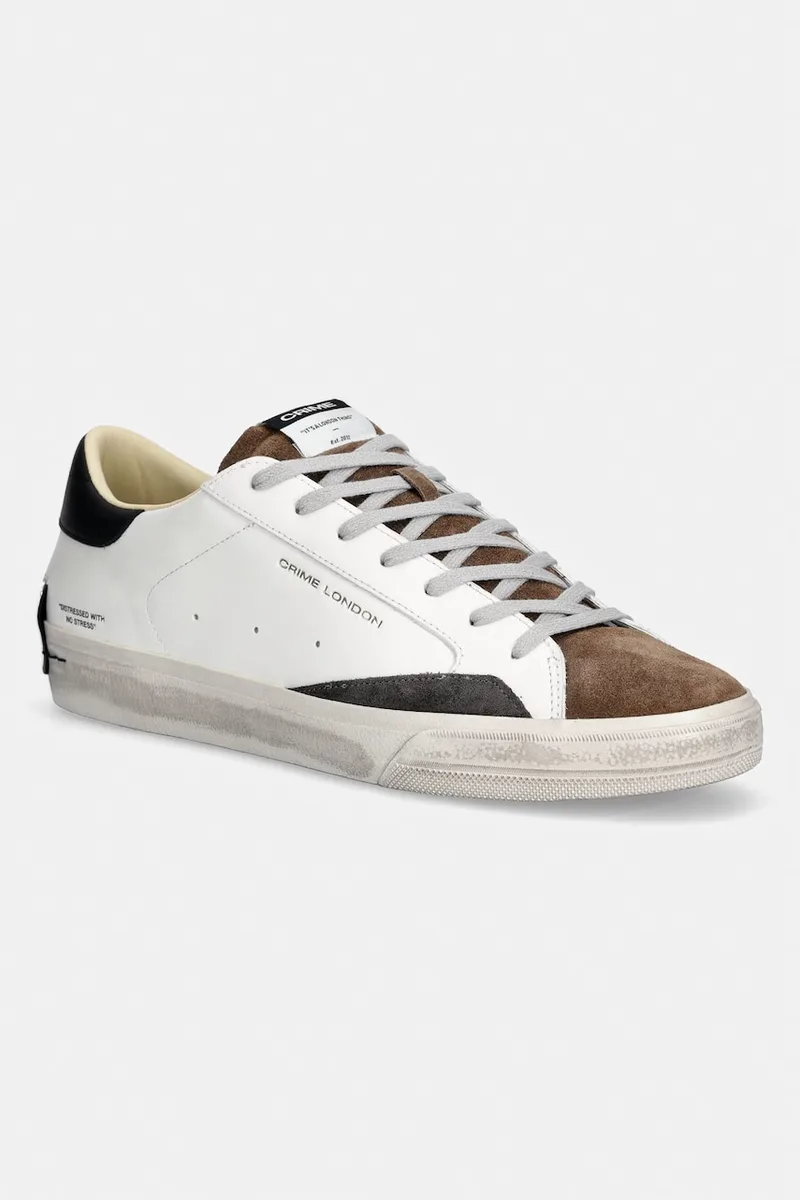 Crime London DISTRESSED 2.0 ανδρικά δερμάτινα sneakers