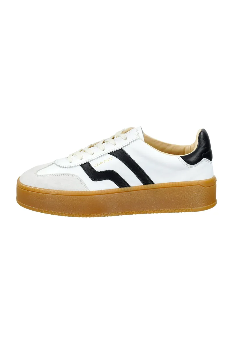 Gant γυναικεία δερμάτινα sneakers "Cuzmani" - 32531202 Λευκό