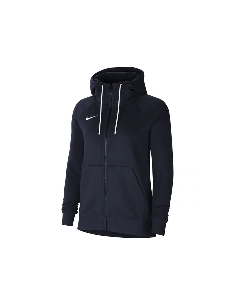 Nike Dri-Fit Dry Park Γυναικεία Φούτερ Ζακέτα με Κουκούλα Navy Μπλε CW6955-451