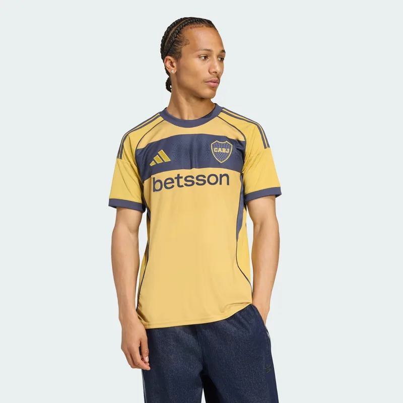 adidas Boca Juniors FC 2025/26 Away Ανδρική Ποδοσφαιρική Φανέλα (9000253222_90207)
