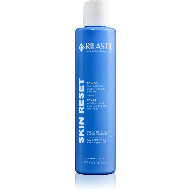 Rilastil Skin Reset καθαριστικό τονωτικό για όλους τους τύπους επιδερμίδας 200 ml