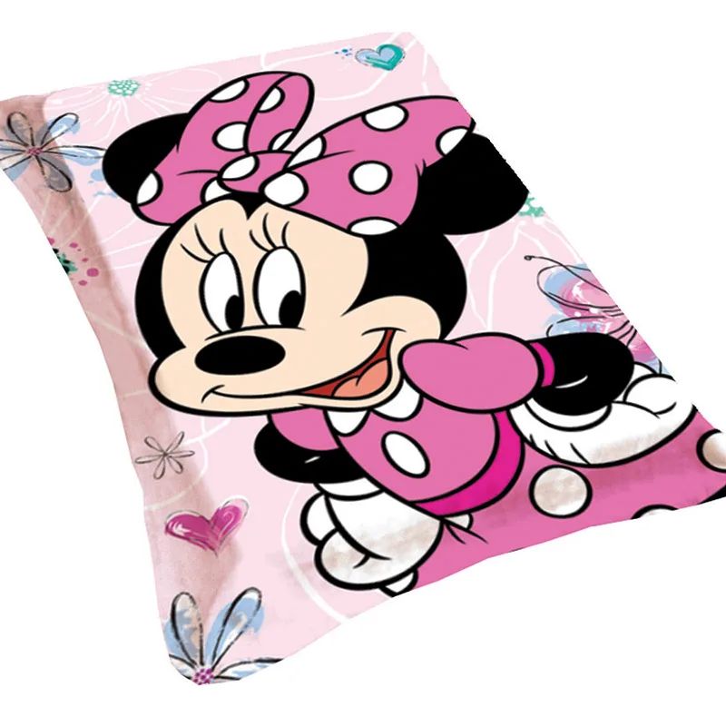 Κουβέρτα Fleece Κούνιας 100X150 Viopros Παιδικες Φλις Minnie Πολύχρωμο (100x150)