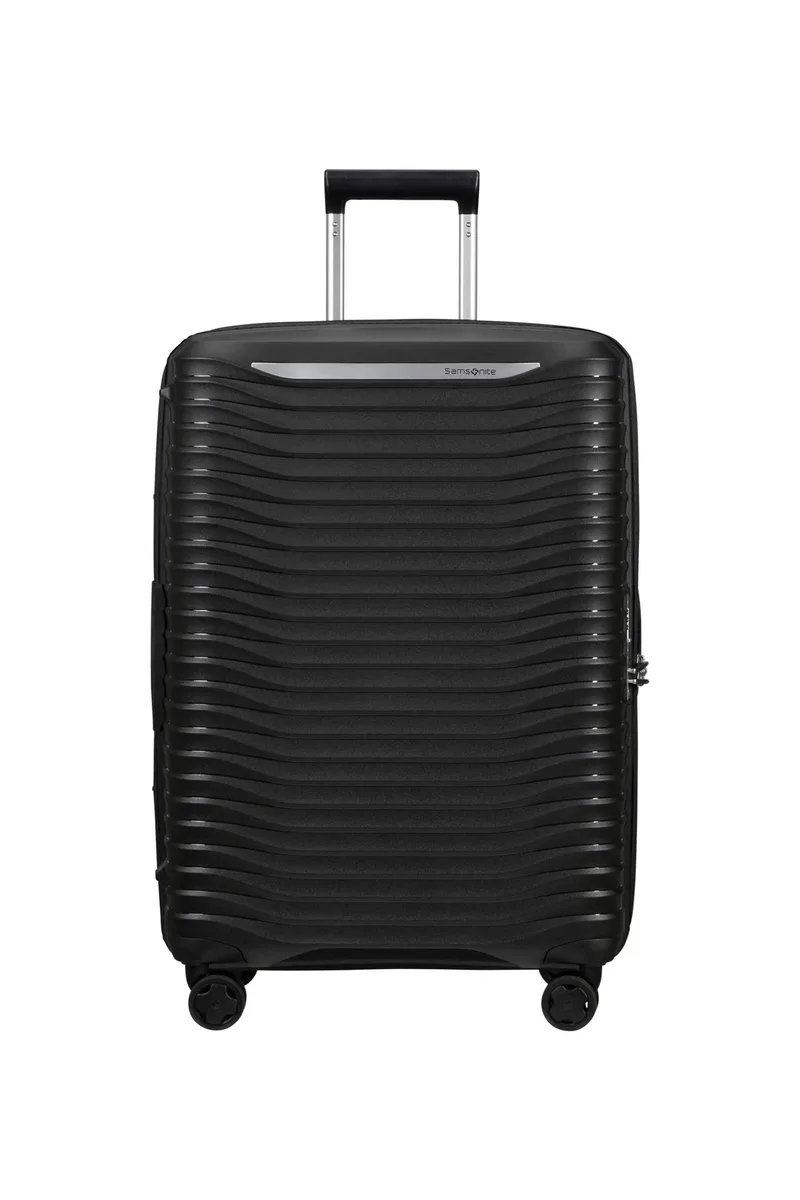 Samsonite unisex βαλίτσα trolley hard expandable "Upscape" 68 x 47 x 28 - 31 cm - 143109 Μαύρο