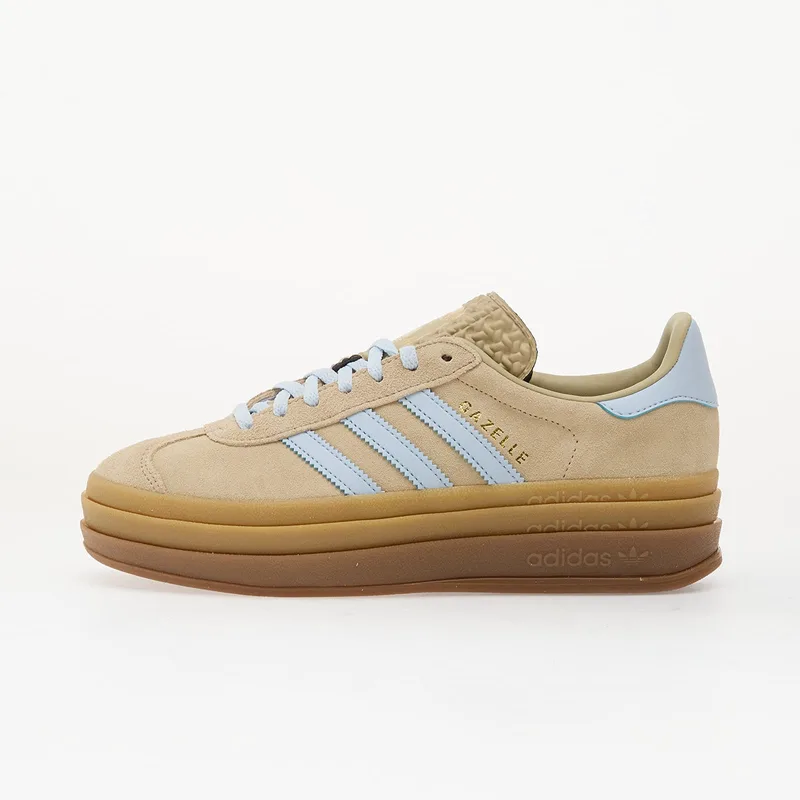 Sneakers adidas Gazelle Bold Stone Khaki/ Crystal Sky/ Χρυσό Met. EUR 38 2/3