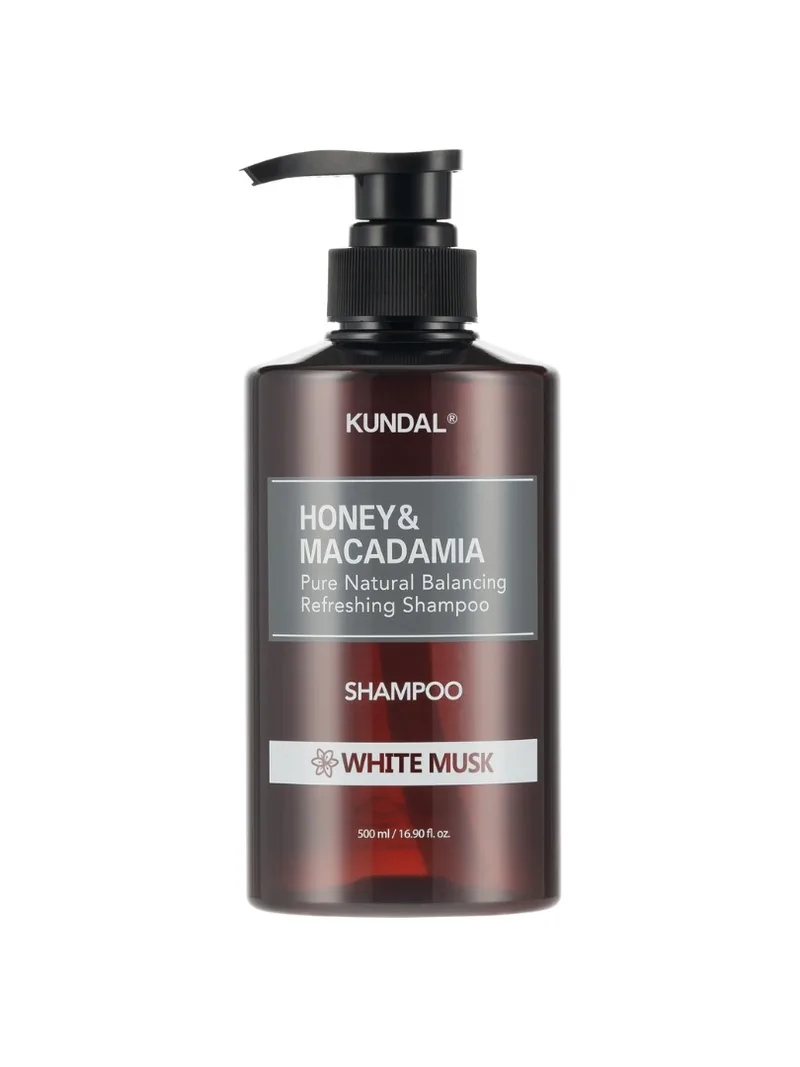 Honey & Macadamia Pure Shampoo White Musk 500m