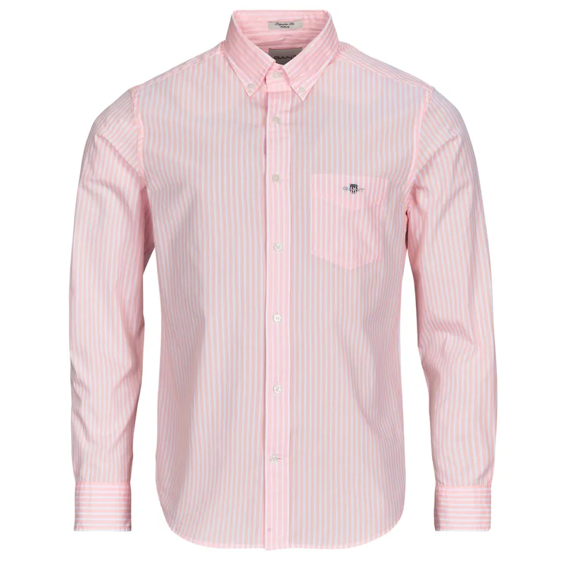 Πουκάμισο με μακριά μανίκια Gant REG CLASSIC POPLIN STRIPE SHIRT