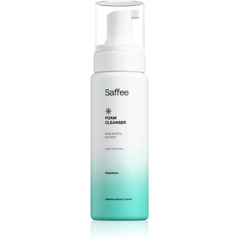 Saffee ClearDerm Foam Cleanser καθαριστικός αφρός για προβληματική επιδερμίδα 200 ml