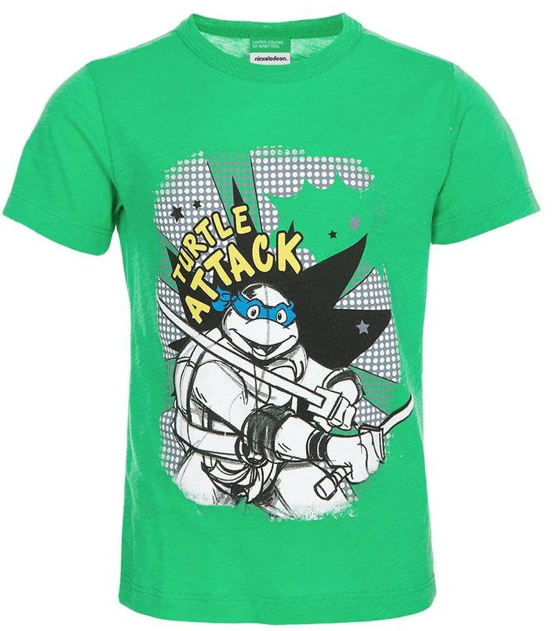 T-SHIRT BENETTON JUNGLE BABY BOY ΠΡΑΣΙΝΟ (82 CM)-(1-2 ΕΤΩΝ)