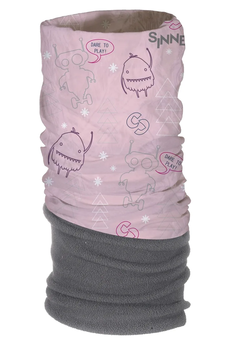 Κασκόλ Sinner Fleece Bandana Robots SIWE-634-70-70 Unisex Παιδικό