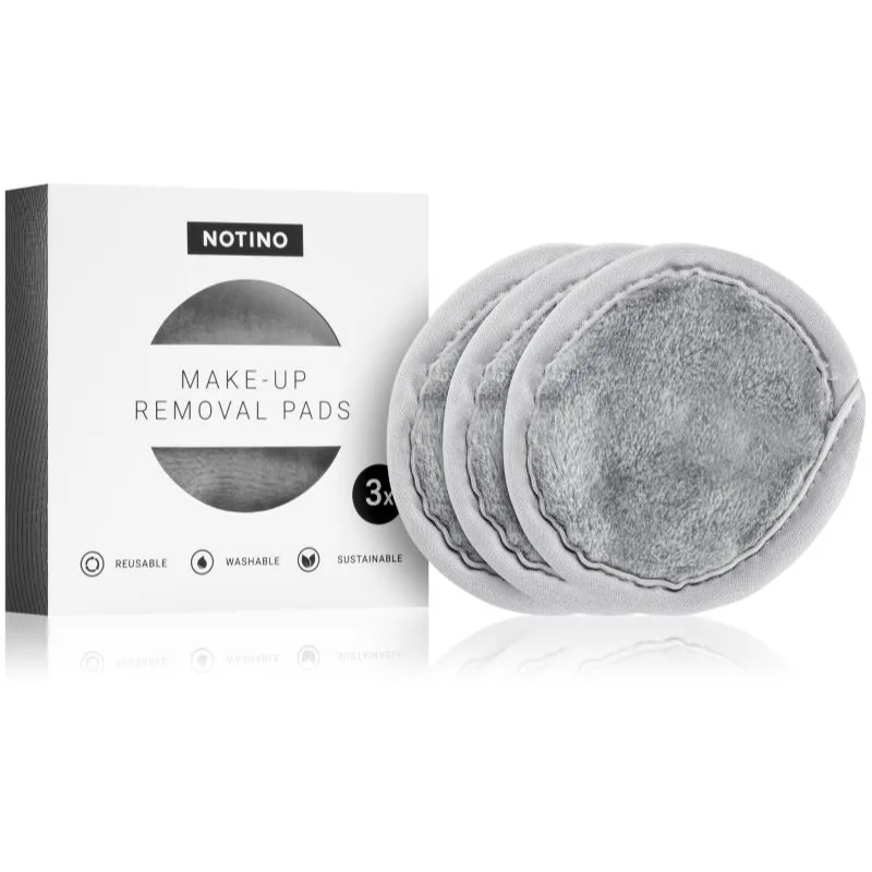 Notino Spa Collection Make-up removal pads δίσκοι ντεμακιγιάζ απόχρωση Grey 3 τμχ