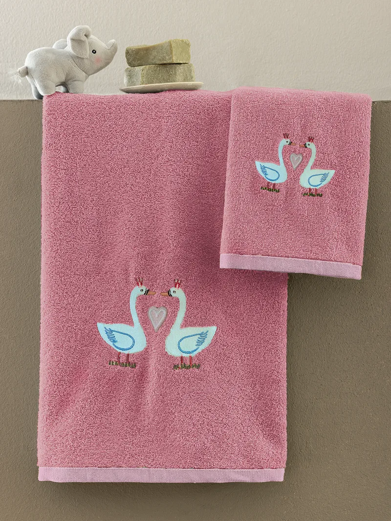 Σετ Παιδικές Πετσέτες Kids Bath SWAN - Palamaiki