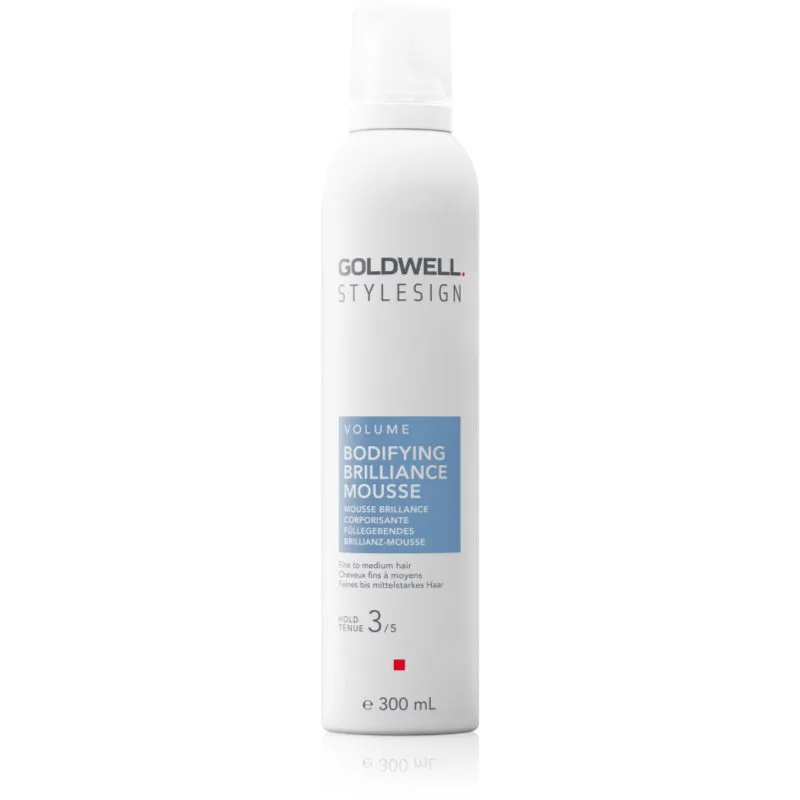 Goldwell StyleSign Bodifying Brilliance Mousse σκληρυντικό μαλλιών για όγκο με μέτριο κράτημα για λaμπερή λάμψη 300 ml