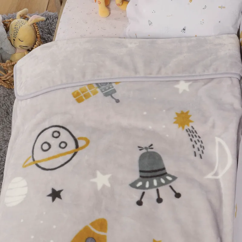 Κουβέρτα Βελουτέ Κούνιας (100x140) Nef-Nef Homeware Baby My Universe