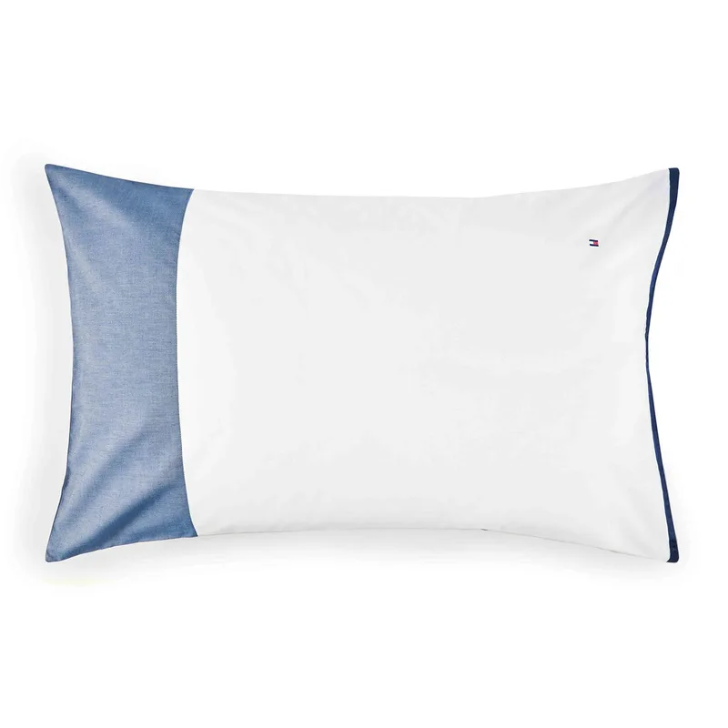 Μαξιλαροθήκη Tommy Hilfiger Tailor Organic Ραφ 50x80