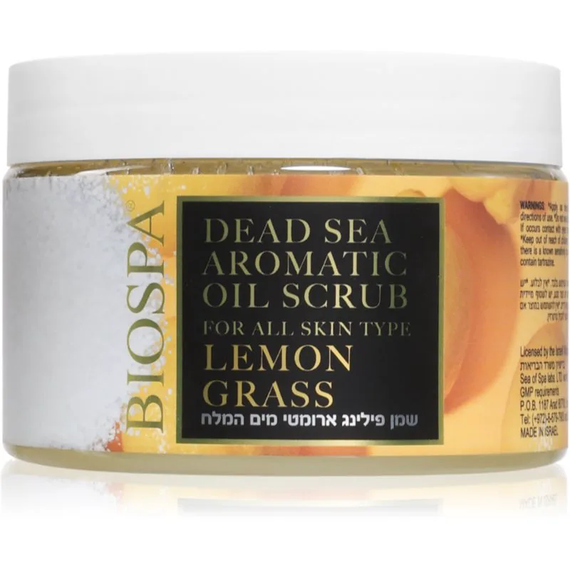 Sea of Spa Bio Spa Lemongrass απαλυντική απολέπιση για το σώμα 350 ml
