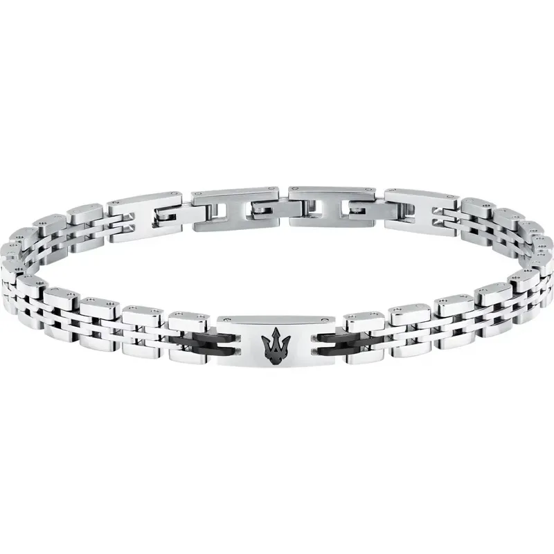 Maserati ανδρικό βραχιόλι Iconic Stainless Steel JM424AVD66 JM424AVD66 Ατσάλι