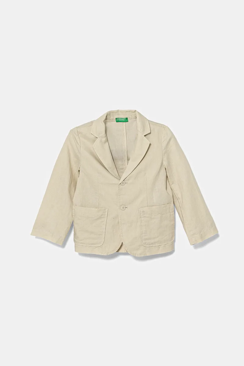 Παιδικό λινό σακάκι United Colors of Benetton