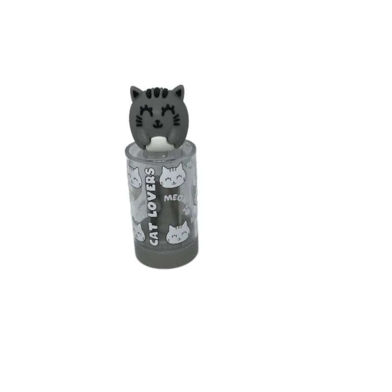 Ξύστρα I-Total XL2685_G Βαρελάκι Διάφανο Grey Cat