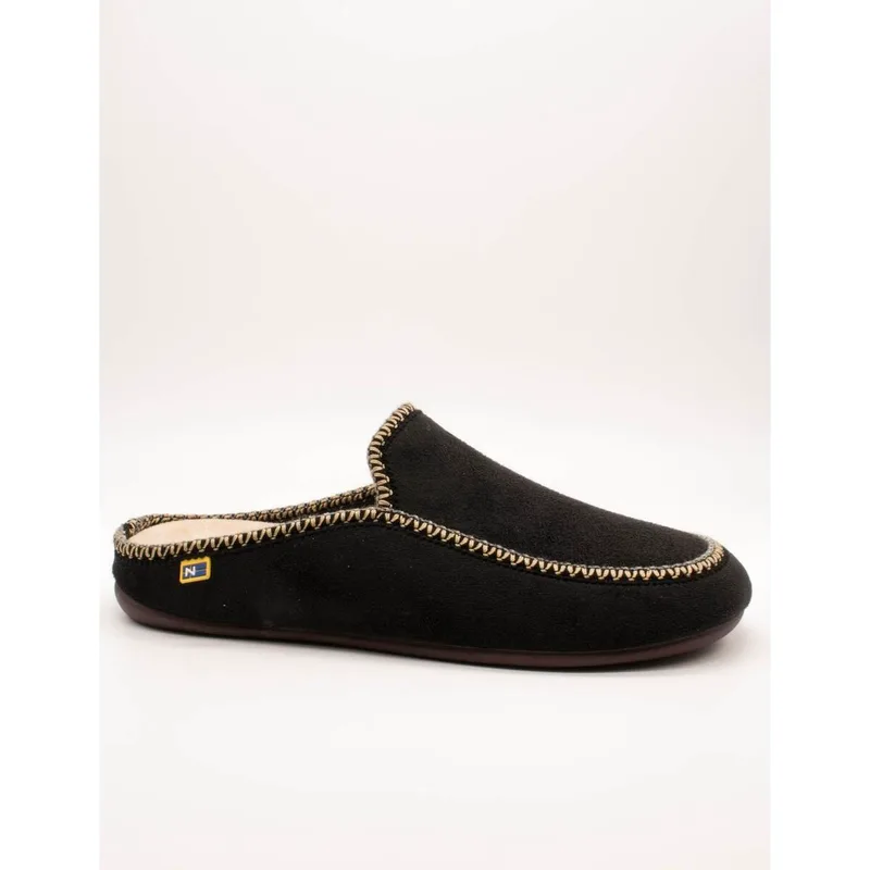 Παντόφλες Nordikas 2195 Alcantara Negro
