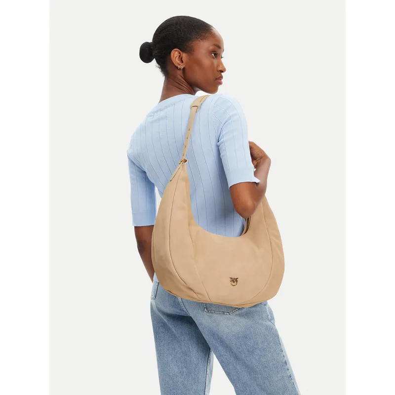 Τσάντα PINKO Slouchy Hobo Big PE 25 PLTT 104295 A29N Μπεζ