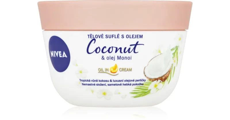 NIVEA Coconut oil and monoi body soufflé 200 ml