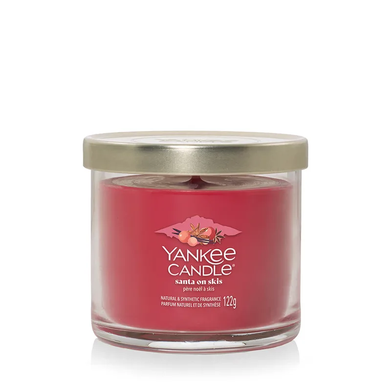 Yankee Candle Signature Tumbler Small Santa On Skis Universal