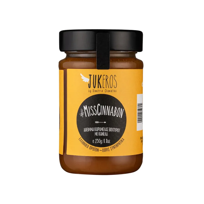 Άλειμμα Καραμέλας με Κανέλα - Jukeros - 250gr Gluten Free Ελλάδα
