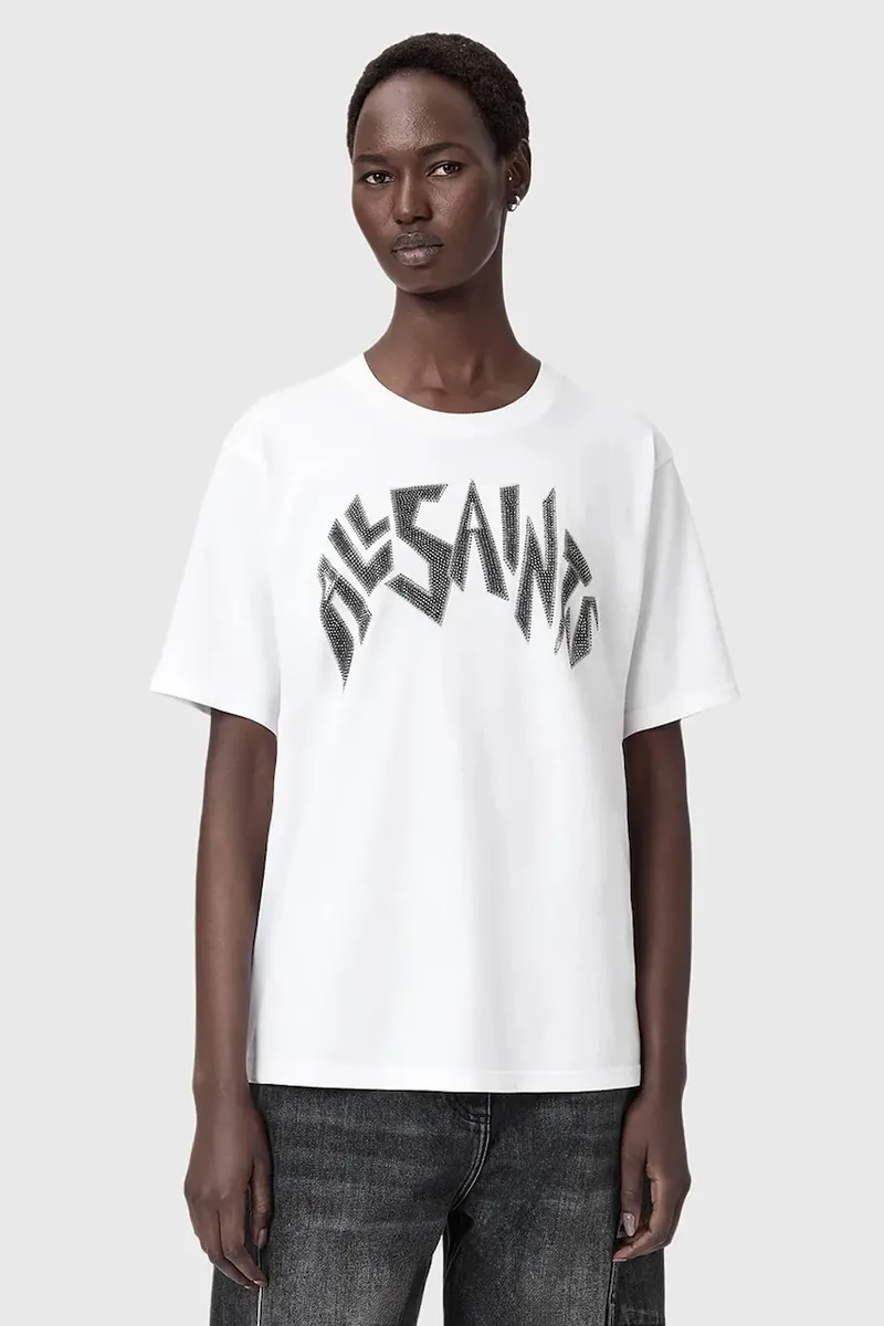 AllSaints Βαμβακερό μπλουζάκι AllSaints