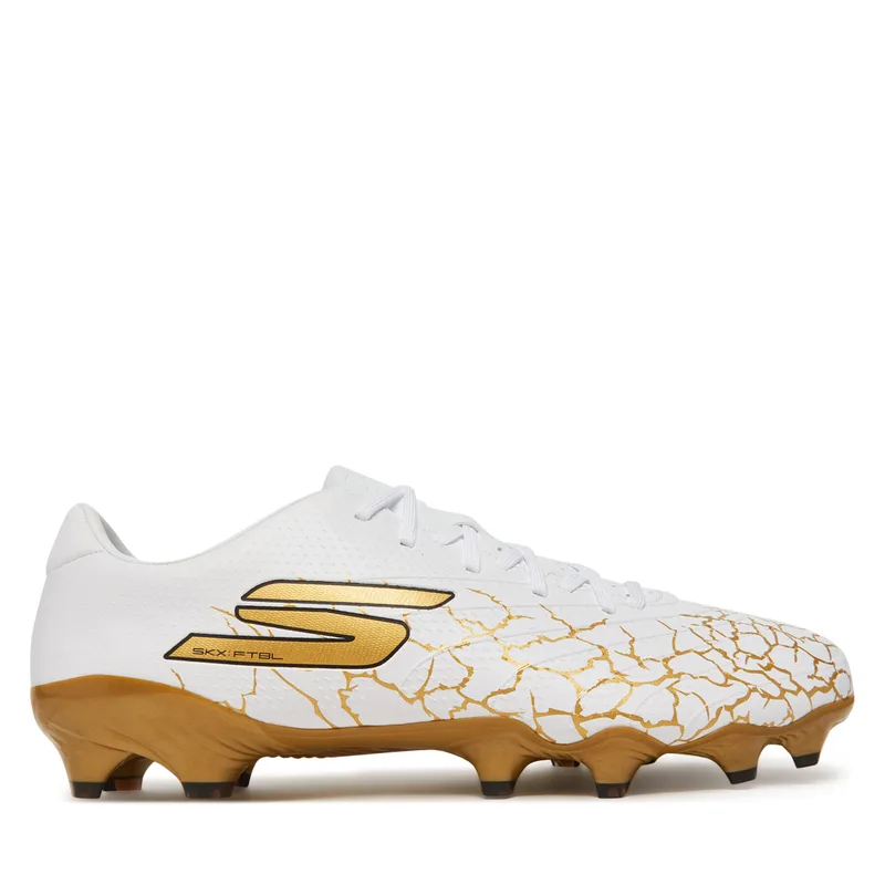 Ποδοσφαιρικά Παπούτσια Skechers Skechers Χρυσό Fg- 252017/WBGD Λευκό