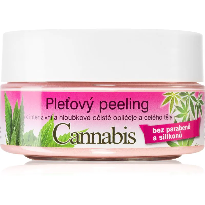 Bione Cosmetics Cannabis Scrub προσώπου Για πρόσωπο και σώμα 200 γρ