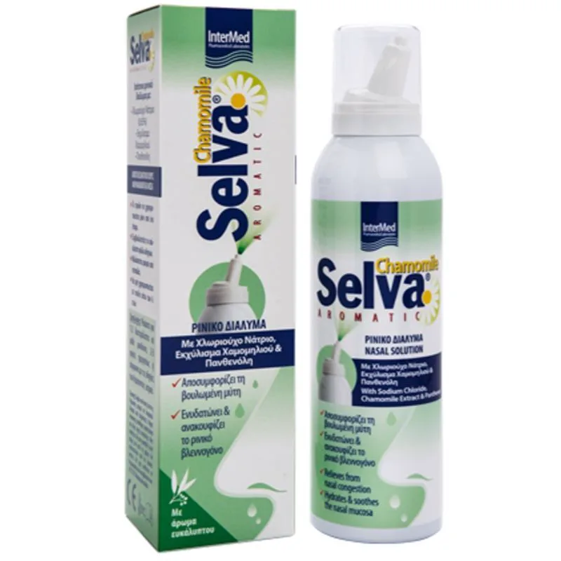 INTERMED Selva Aromatic Ρινικό Διάλυμα Για Την Βουλωμένη Μύτη 150ml