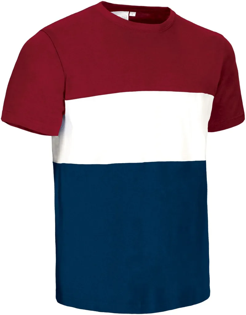 T-Shirt VARSITY Valento CAVAVARRB Lotto Red-White-Orion Navy Blue