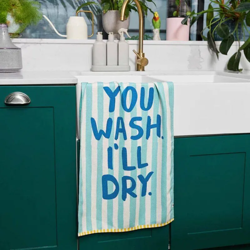 ΠΕΤΣΕΤΕΣ ΚΟΥΖΙΝΑΣ DOCK - BAY YOU WASH I'LL DRY 75X45CM