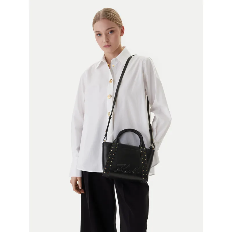 Τσάντα KARL LAGERFELD B1W30262 Μαύρο