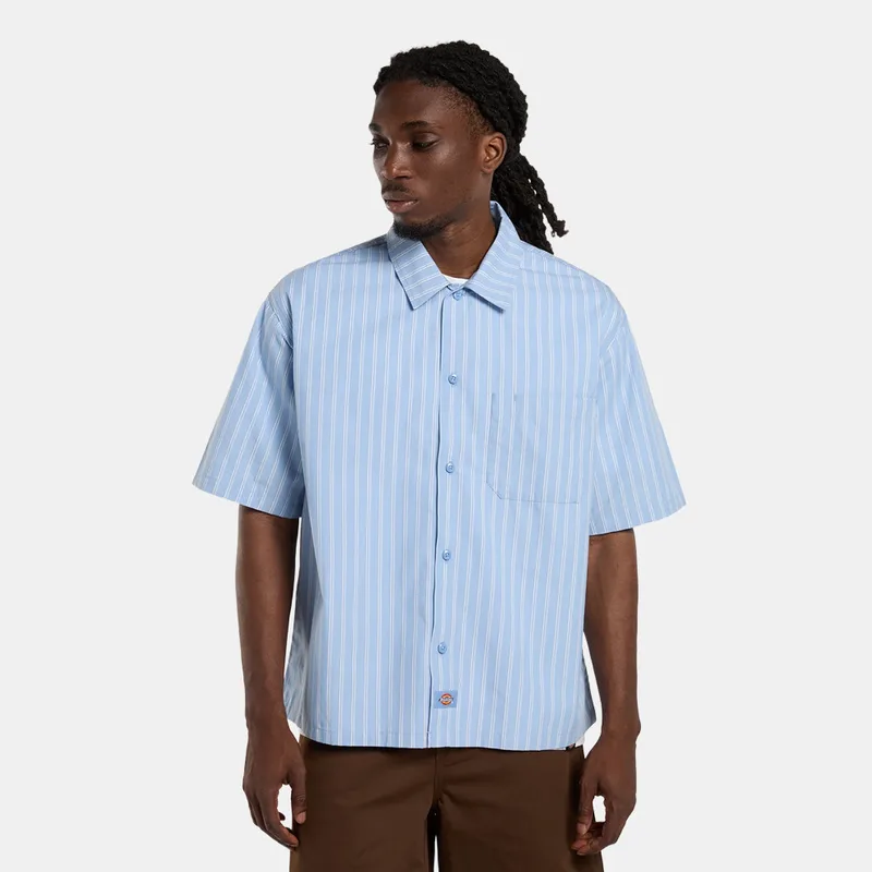 Dickies Venedocia Stripe Ανδρικό Κοντομάνικο Πουκάμισο (9000260386_77428)