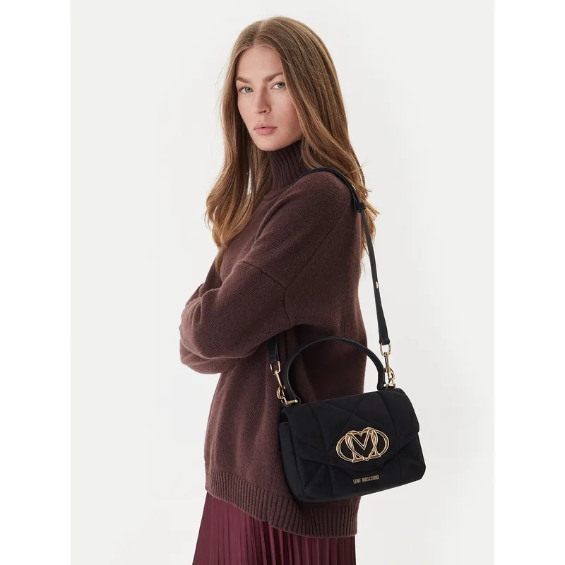 Τσάντα LOVE MOSCHINO JC4317PP0NKE0000 Μαύρο