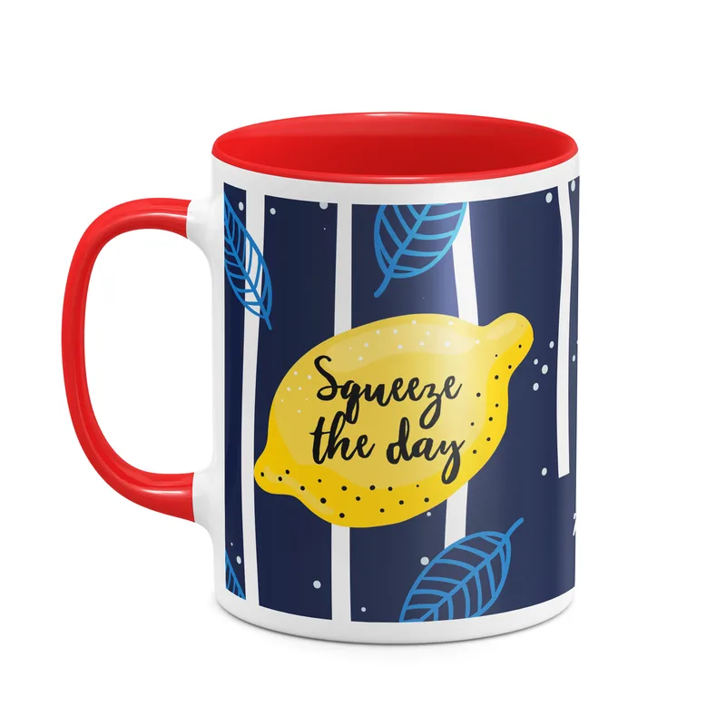Squeeze the Day - Κούπα - Κόκκινο - Απλή