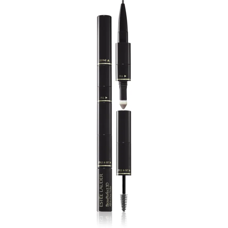 Estée Lauder BrowPerfect 3D All-in-One Styler μολύβι για τα φρύδια 3 σε 1 απόχρωση Blackened Brown 2,07 γρ