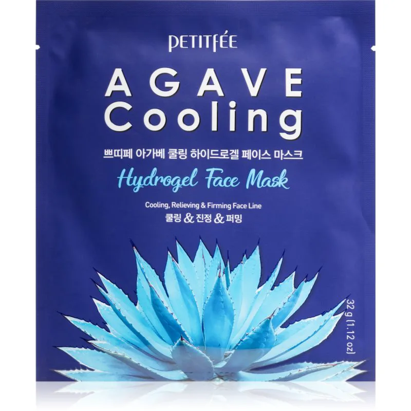Petitfée Agave Cooling εντατική μάσκα υδρογέλης για να καταπραύνει την επιδερμίδα πρόσωπου 32 γρ