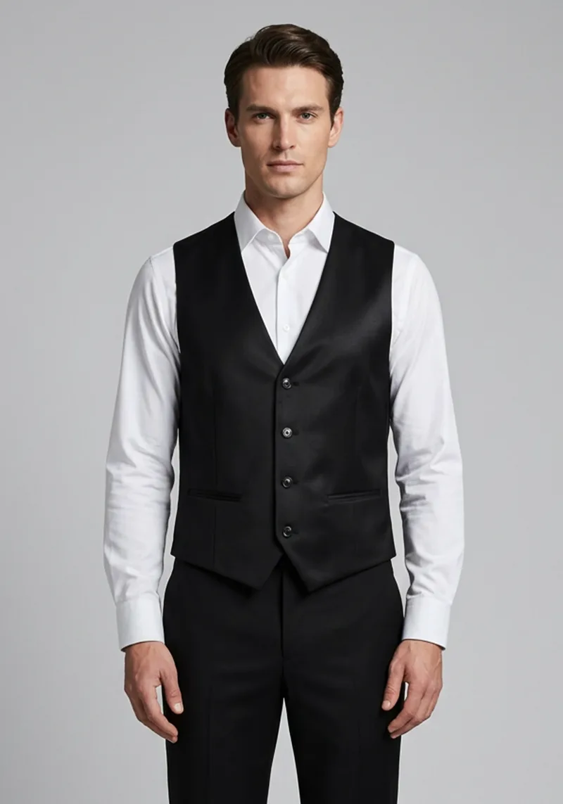 Karl Lagerfeld Γιλέκο Waistcoat - 355010 562035 990 Black