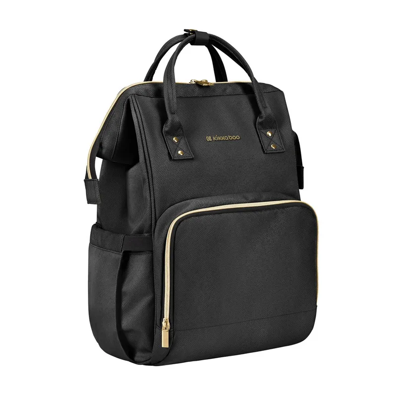 Τσάντα Αλλαξιέρα Backpack (32x18x41) Kikka Boo Siena Black - Χρυσό 2025